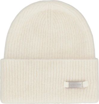 Canada Goose Accessoires, Dames, Beige, ONE Size, Wol, Alpaca Beanie