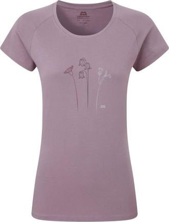 Mountain Equipment Mountain Flower Tee T-Shirt f&uuml;r Damen | rosa