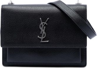 Saint Laurent Pre-owned Saint Laurent Medium Grained Calfskin Monogram Sunset Crossbody Ladies BR67U0IOOHLJOJWD