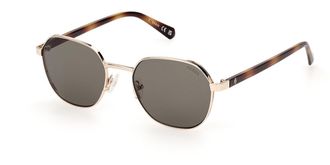 Guess GU00116 32N Mens Sunglasses Gold Size 51