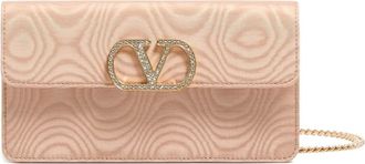 Valentino Garavani Pink Vlogo Small Crossbody Bag