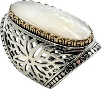 Jalan Jalan J974 Ring - Dames - Ringen - Wit - 58 MM - Accessoires