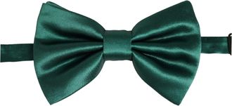 Dolce & Gabbana Silk Bow Tie - Green