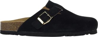 Scholl Stijlvolle Sandaal Klomp FAE - Dames - Slip ons - Zwart - 36 EU - Schoenen