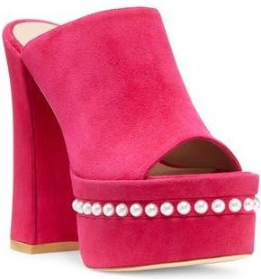 Stuart Weitzman Skyhigh Platform Sandal in Azalea at Nordstrom Rack, Size 7.5