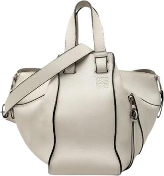 Loewe Pre-owned Handbags, female, White, Size: ONE SIZE Pre-owned The Hammock
