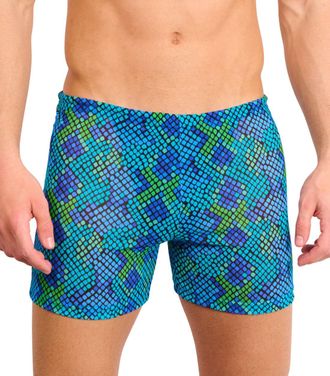 Kiniki Mens Tan Through Swim Shorts Swimwear - Viper
