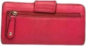 Coach Pre-owned Leren Portemonnee - Dames - Vintage Accessoires - Roze - ONE Size - Leer - Vintage