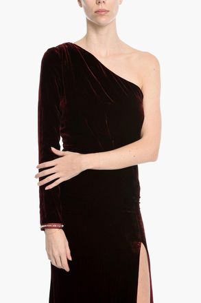 Philipp Plein Velour One-Shoulder Dress AMAZING Philipp Plein