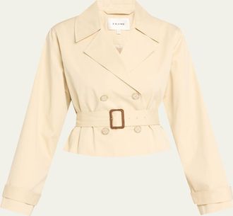 Frame Denim The Uniform Trench Coat