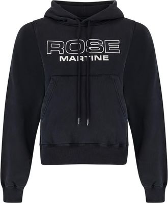 Martine Rose Black Cotton Sweatshirt