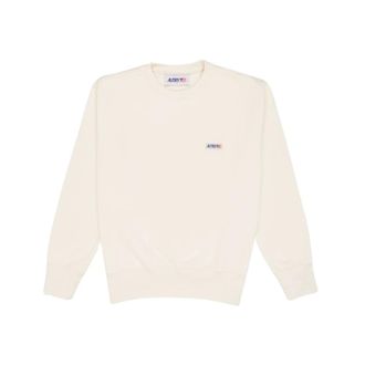 Autry Sweatshirt Main - Dames - Sweatshirts & Hoodies - Beige - Maat: S Katoen