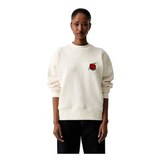 Msgm Mujer, Sudaderas, Beige, Talla: S