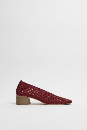 Miista Womens Taissa Courts Heel In Burgundy
