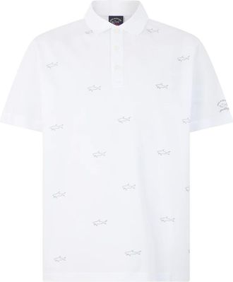 Paul & Shark Hombre, Camisetas, Blanco, Talla: 5XL