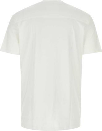 Jil Sander Mens Cotton T-Shirt White Primario