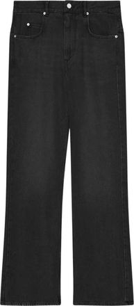 Isabel Marant Stijlvolle Broeken voor Vrouwen - Dames - Regular Fit Jeans - Zwart - XS - Denim - Jeans