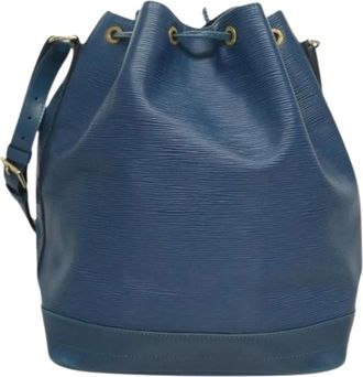 Louis Vuitton Pre-owned Bucket Bags, female, Blue, Size: ONE SIZE Pre-owned Vintage Bucket Bag