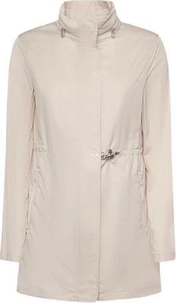 Fay Virginia Coat - Dames - Mantel - Beige - M - Polyester - Jassen