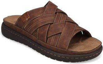 Dockers Seville Slide Sandal in Dark Tan at Nordstrom Rack, Size 11