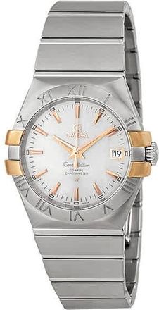 Omega Constellation Co-Axial Silver Dial Watch 123.20.35.20.02.003