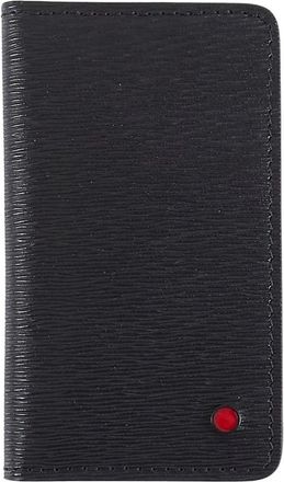 Kiton Default Title - Heren - Portefeuilles - Zwart - ONE Size - Leer - Accessoires