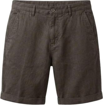 Myths Casual Shorts - Heren - Korte Broeken - Grijs - M - Linnen - Korte Broeken