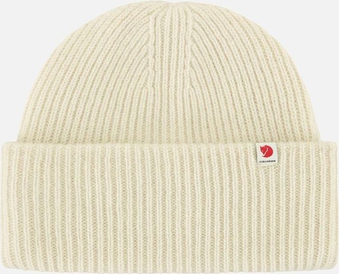 Mens Fj&auml;llr&auml;ven Heavy Beanie - White