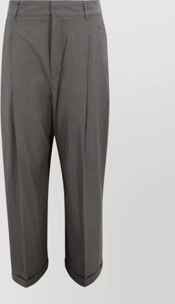SOEUR watson pleated tailored trousers belt loops