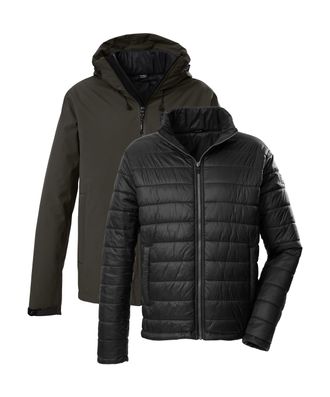 Killtec 3-in-1-Funktionsjacke KILLTEC KOW 95 MN JCKT, Herren, Gr. 4XL, olivgr&uuml;n, Obermaterial: 100% Polyamid;Futter: 100% Polyamid;F&uuml;llung: 100% Polyester, Ja