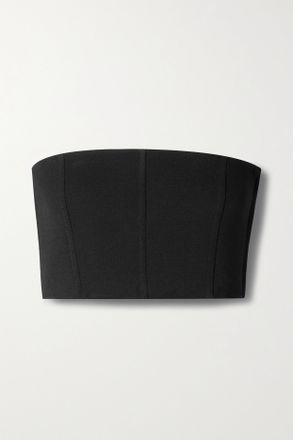 The Row Top A Fascia In Misto Lana Hilde - Nero