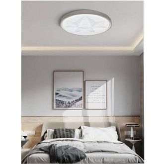 Trade Shop Trade Shop Traesio - Trade Shop - Lampadario Da Soffitto Plafoniera Con 3 Colori Di Luce Design Moderno 60w Pn093c