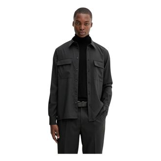 Barena Camicia Den - Jackets - Hombre - Negro - M