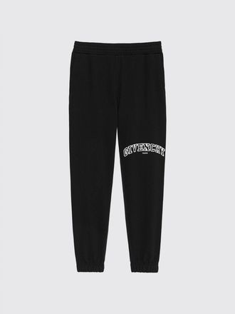 Givenchy Mens Paris Logo Sweatpants - Black Cotton - Size Large