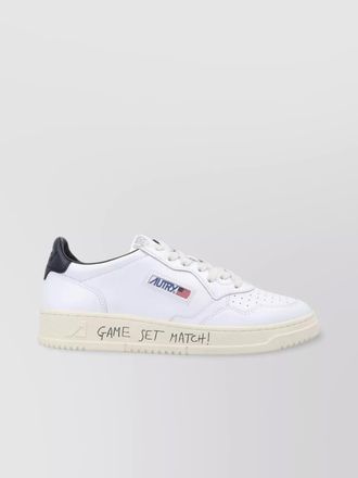 Autry leather medalist low-top sneakers