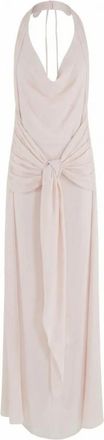 Federica Tosi Maxi Jurk - Dames - Avondkleed - Roze - M - Kleedjes