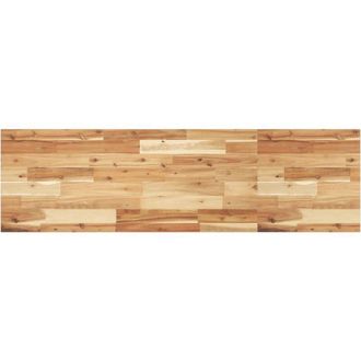 vidaXL Vidaxl - Estante Flotante Madera Acacia Maciza Acabado Aceite 120x40x2cm