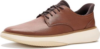 Cole Haan Grand Phaze Plain Toe Quick-on Mens Shoes British Tan/Dark Natural : 11.5 D - Medium, Leather