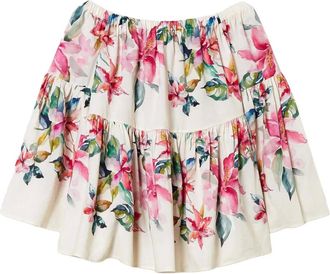 Twin-Set Blusa con motivo intrecciato - Bianco