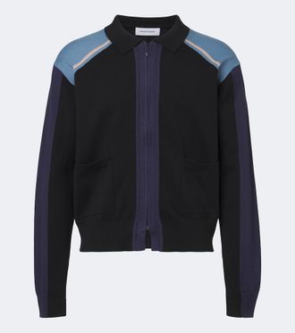 Kiko Kostadinov Munno cotton zip-up cardigan