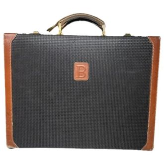 Bally Pre-owned Handbag - Dames - Pre-owned - Zwart - Maat: ONE Size Leer