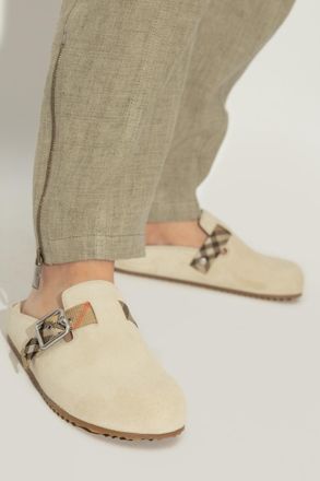 Burberry Slides Urchin, Womens, Cream