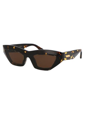 Bottega Veneta Womens Sunglasses Havana Brown Acetate