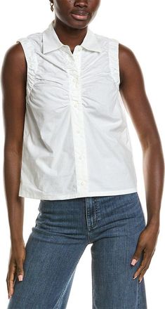 Rag & Bone Georgina Ruched Shirt