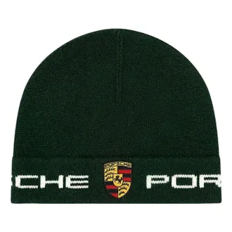 Aim&eacute; Leon Dore x Porsche Wool Skullcap Pine Grove FW25AH051-PINE