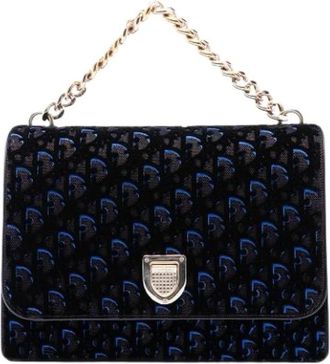 Dior Pre-owned Diorama Schoudertas - Dames - Vintage Schoudertas - Blauw - ONE Size - Vintage