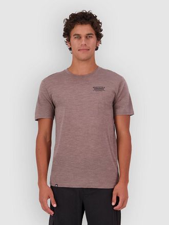 Mons Royale Zephyr Merino Tencel Funktionsshirt braun