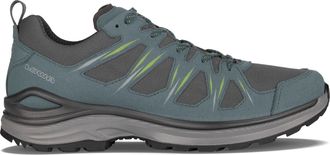 Lowa Wanderschuh LOWA INNOX EVO II GTX, Herren, Gr. 41,5, dunkelpetrol, grau, Textil, Schuhe Wanderschuh, wasserdicht, winddicht,atmungsaktiv dank GORE-TEX