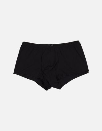 HOM Hom Mens Plume Ultra-light Boxer Trunk, Black - Size: 32/30/31