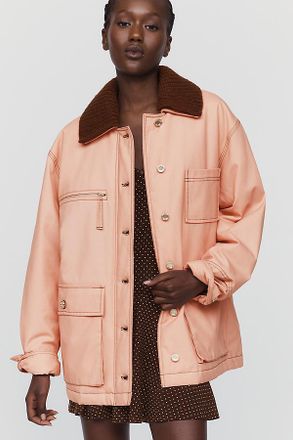 Stine Goya Coated Cotton Workwear Jacket